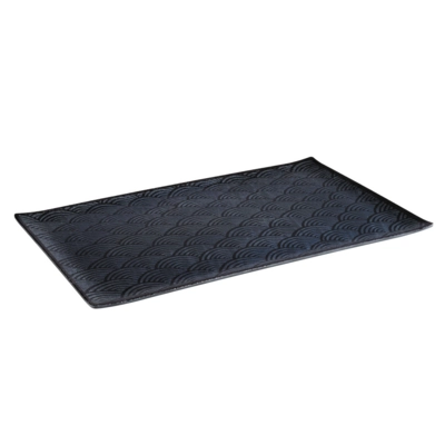 GN 1/1 Tablett Dark Wave, 53 x 32.5 cm H: 2 cm Melamin                       _1