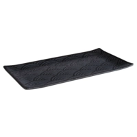 GN 1/3 Tablett Dark Wave, 32.5 x 17.6 cm H: 2 cm Melamin                       