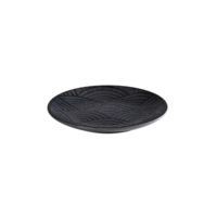 Dark Wave Teller Coupe flach, Ø 14.5 cm, Melamin                       