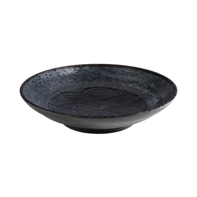 Bol Dark Wave, Ø 22.5 cm H: 5 cm, 0.75l _1