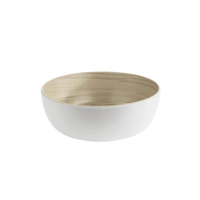 Bol Frida blanc, Ø 21.5 cm, H: 7.5 cm, 1.8l _1