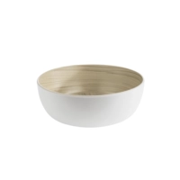 Bol Frida blanc, Ø 21.5 cm, H: 7.5 cm, 1.8l 