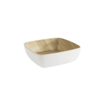 Schale Frida weiss, 12.5x 12.5 cm, H: 4.5cm, 0.37l 