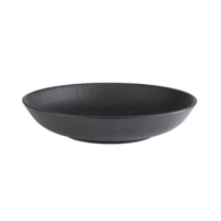 Bol Nero noir, Ø 22.5 cm, H: 4.5 cm, 0.8l 