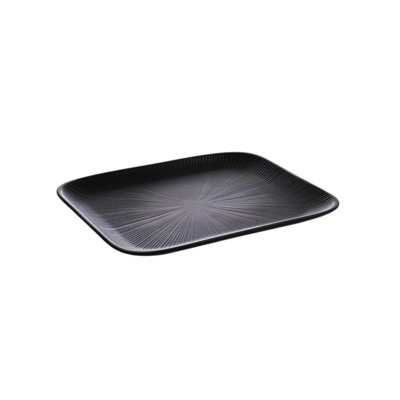 Plateau Nero GN 1/2, 32.5 x 26.5 cm, noir, en mélamine_1