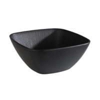 Bol Nero noir, 25 x 25 cm, H: 11 cm, 3.5l 
