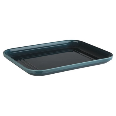 GN 1/2 Plateau Emma, 32.5 x 26.5 cm, H: 3 cm en mélamine, turquoise_1