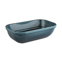 GN 1/4 Schale Emma, 26.5 x 16.2 cm, H: 7.5 cm, türkis, 1.5l