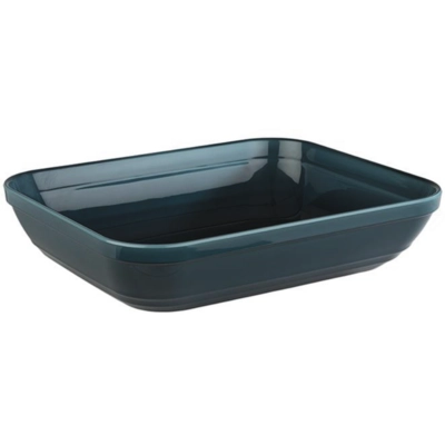 GN 1/2 Schale Emma, 32.5 x 26.5 cm, H: 7.5 cm, türkis, 3.5l_1