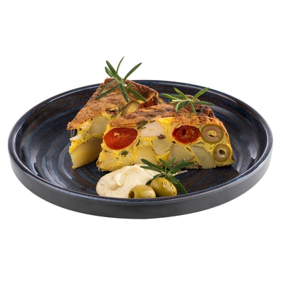 Assiette Loops, Ø 23 cm, H: 3.5 cm Melamin_2