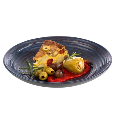 Assiette Loops, Ø 25.5 cm, H: 4.5 cm Melamin_2
