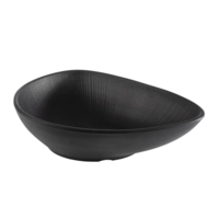 Bol Nero noir, 28 x 22 cm, H: 7 cm, 0.8l 