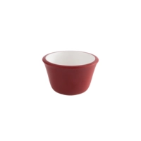 Dipschälchen, Ø 6 cm, H: 4 cm, 0.04l Rot, grau