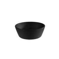 Schale Nero schwarz, Ø 12.5 cm, H: 4.5 cm, 0.25l Melamin