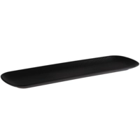 Tablett Nero GN 2/4, 53 x 16.2 cm, schwarz, Melamin