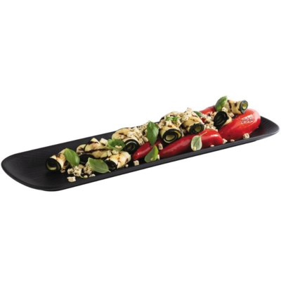 Tablett Nero GN 2/4, 53 x 16.2 cm, schwarz, Melamin_2