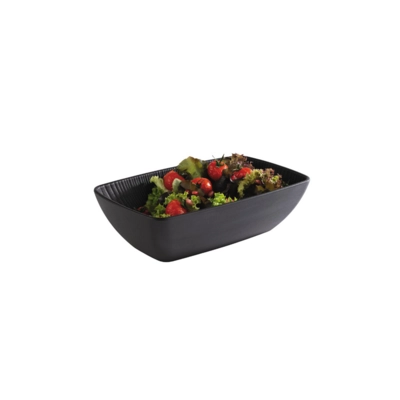 Schale Nero GN 1/4, 26.5 x 16.2 cm, H: 7.5cm, schwarz, 1.5l_2
