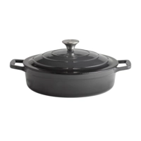 5 Stars Bräter mit Deckel, Ø 28 cm, H: 7 cm 3 Liter