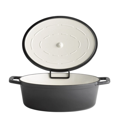 5 Stars Bräter mit Deckel, 33 x 25 cm, H: 11 cm oval_2