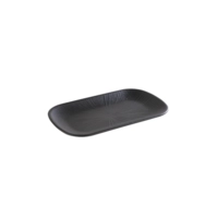 Tablett Nero GN 1/4, 26.5 x 16.2 cm, schwarz, Melamin