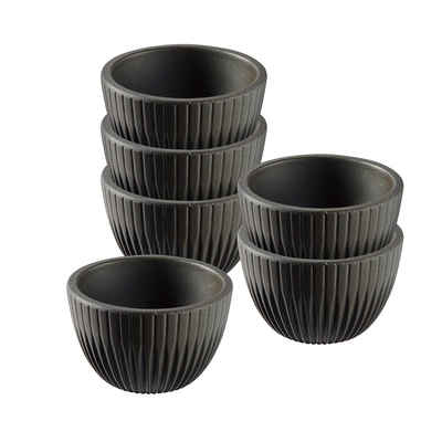 Bol à dip Lineo, Ø 6 cm, H: 3.5 cm mélamine, brun_3