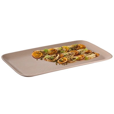 Nero GN 1/1 Tablett, 53 x 32.5 cm, beige, Melamin_2