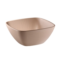Schale Nero beige, 25 x 25 cm, H: 11 cm, 3.5l 