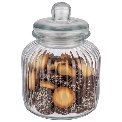 Vorratsglas Cookiego, Ø 17 cm, H: 24.5 cm, 3.0l, Deckel mit Silikondichtung_2