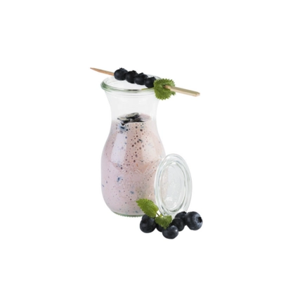 Weck bouteille avec couvercle, Ø 60 mm, 250 ml, H: 145 mm, RR 60_2