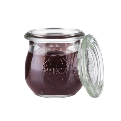 Weck verres a. couvercle, set à 12, Ø 5.5cm, H:6cm forme d'une tulipe 75 ml_2