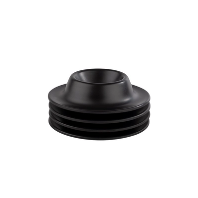 Coquetier Eggy, lot de 4, Ø 8.5 cm, H: 2 cm,  mélamine, noir_1