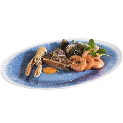 Tablett Blue Ocean , 48 x 35.5 cm H: 3 cm Melamin                       _2