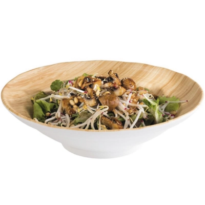 Schale Bamboo weiss, Ø 30.5 cm, H: 8.5 cm, 2.0l _2