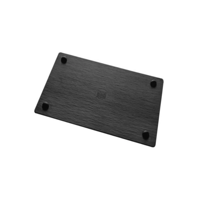Tablett Slate GN 1/4 schwarz 26.5 x 16.2cm, H: 1cm Schieferlook_2