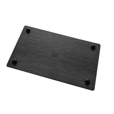 Tablett Slate GN 1/2 schwarz 32.5 x 26.5cm, H: 1cm Schieferlook_2