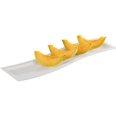 Tablett Sinus GN 2/4, weiss 53 x 16.2 cm, H: 2 cm _2