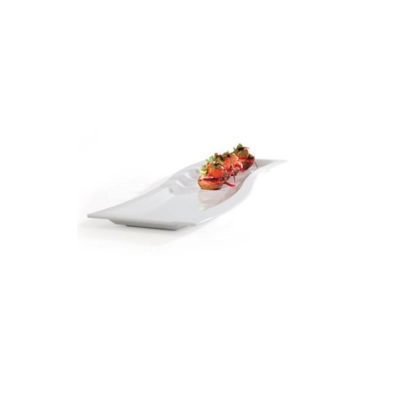 Tablett Sinus GN 2/4, weiss 53 x 16.2 cm, H: 2 cm _3