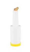Dosier/Vorratsflasche, gelb, Ø 9 cm, H:33 cm,0.85l Polypropylen_1