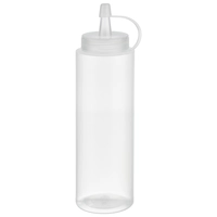 Quetschflasche, Polyethylen, weiss Ø 5 cm, H: 18 cm, 0.26 l