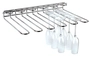 Rails pour verres, 45 x 32 cm, H: 6 cm 