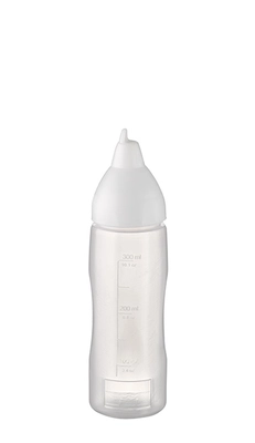 Bouteille verseuse souple, blanc, échelle, 350 ml, 7 cm Ø, H: 25.5 cm, polyétylène_1