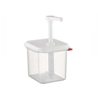 GN 1/6 Dosierspender, Polypropylen, 2600 ml, L: 17.6 cm, B: 16.2 cm, H: 27 cm_1