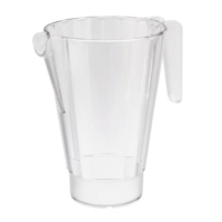 Pitcher Ø 13.5 cm, H: 20 cm, 1.5 l Transparent