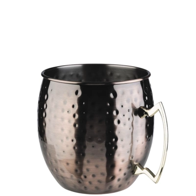 Moscow Mule Rafraîchisseur cuivre antique 5 litres inox, martelé mat, Ø 20 cm H: 21 cm_1