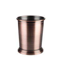 Julep Mug Gobelet, 350 ml, Ø 85 mm, H: 100 mm, aspect cuivre antique, en inox, mat