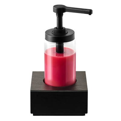 Dosierspender Dispensa, Ø 10 cm, H: 27 cm Glas,  1l_3