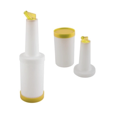 Bouteille dosage jaune, 4 pcs., H: 33 cm, 850 ml _1