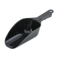 Allzweck-, Eis Schaufel, 0.7l, 29 x 10cm, H: 6 cm, Polycarbonat, schwarz