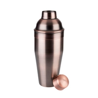Blend Shaker Kupfer-Look antik, CNS, 0.7 Liter,  Ø 9 cm, H: 23 cm