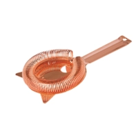 Passoire à bar cuivre look poli, en inox, Ø 9 cm, L: 18 cm